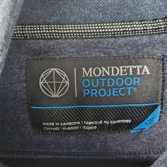 Mondetta Outdoor Zip Sweater L | Veste Zippée Mondetta Outdoor Taille L - Picture 5 of 12